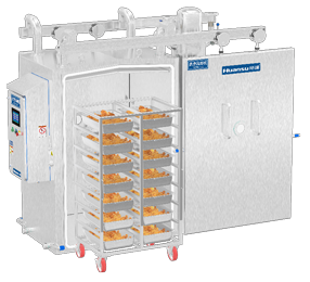 環(huán)速真空冷卻機-物料進(jìn)出圖