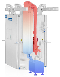 環(huán)速真空冷卻機-設備熱交換圖
